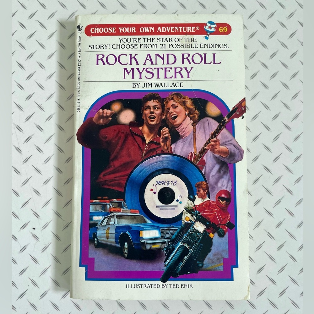 Choose your own Adventure Book #69 - Rock and Roll Mystery